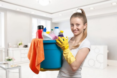 Deep cleaning upholstery with specialized equipment