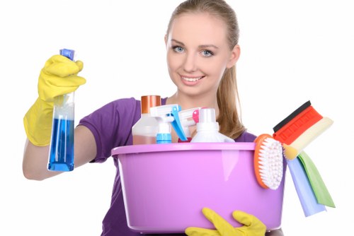 Eco-friendly commercial cleaning tools and products for modern workplaces